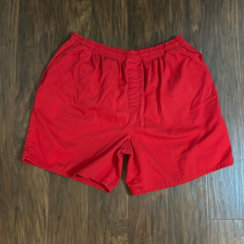 Vintage red shorts